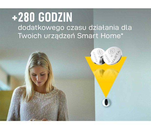 Varta Litowe Baterie Pastylkowe CR2032 (4 szt.) - 1456633 - zdjęcie 3